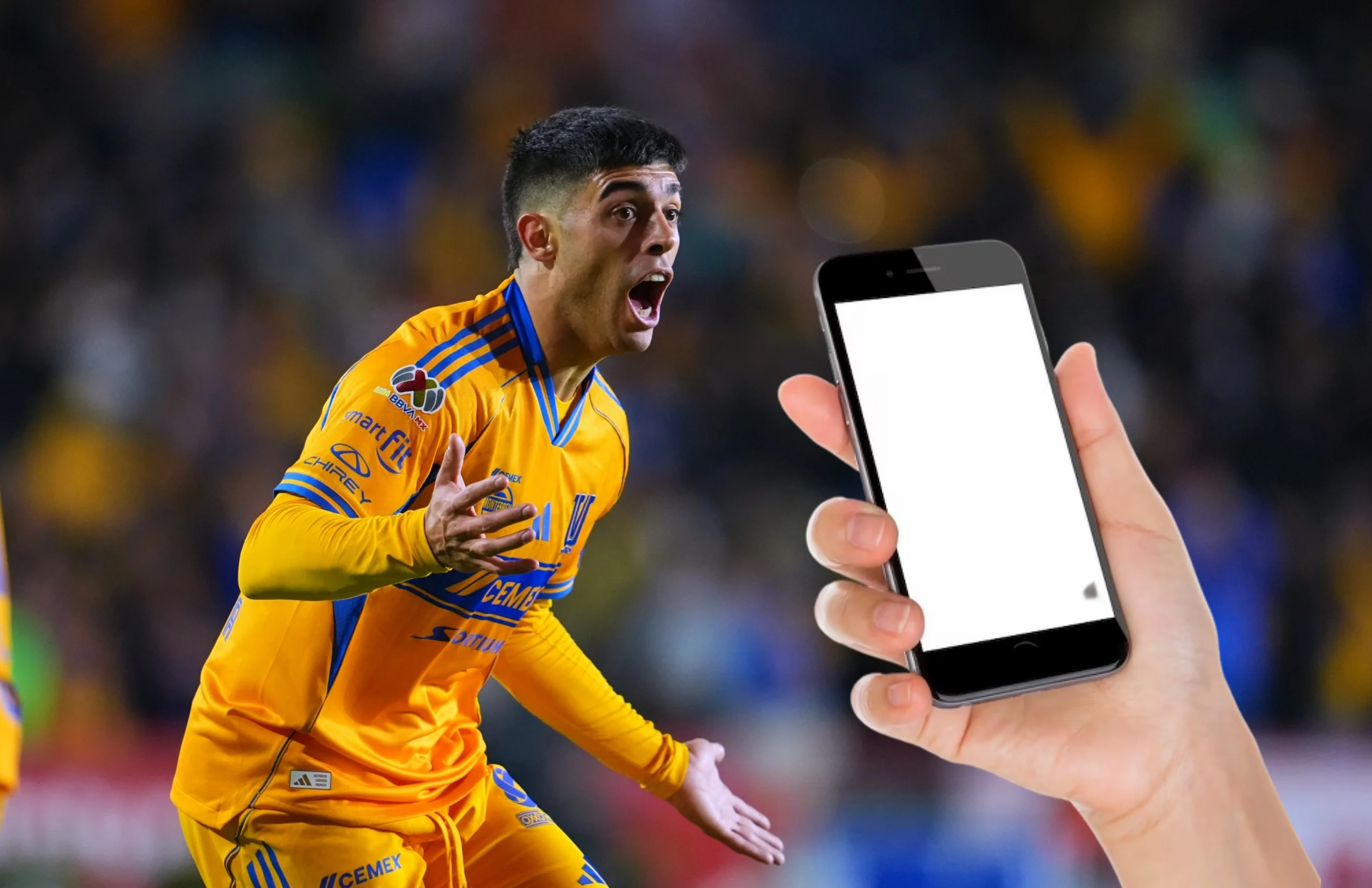 Juan Brunetta pudo haber sido el héroe de Tigres pero una decisión de Óscar Mejía lo impidió.