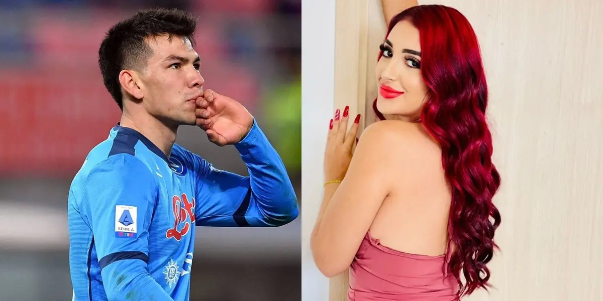 Hirving Lozano y su reacción tras la candente petición de Jessica Sodi en redes