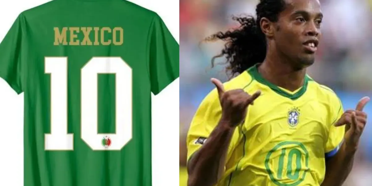 El único 10 del Tri que vale la pena, según Ronaldinho
